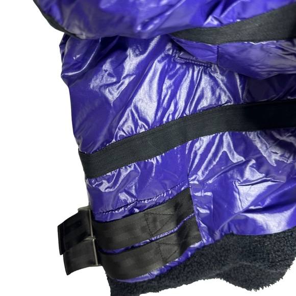 FINAL LAST CHANCE NWT FP Movement Vagabond Fleece Bomber Jacket royal purple s - Picture 8 of 16